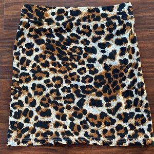 Very stretch mini skirt